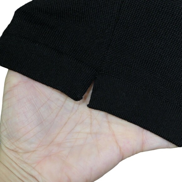 Falcaro Classic Men's 100% Merino Wool Henley Sweater Long Sleeve Sz M? EUC - Picture 5 of 6